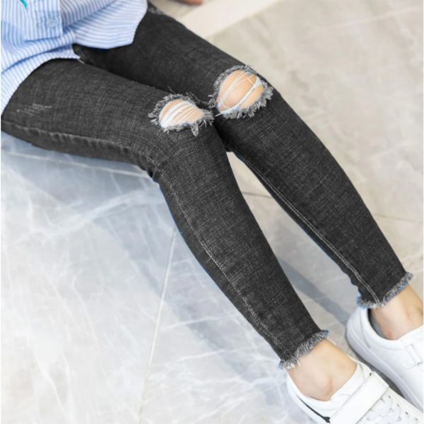 Girls Denim Pant D-5