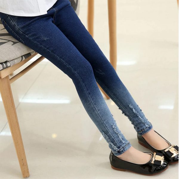 Girls Denim Pant D-3