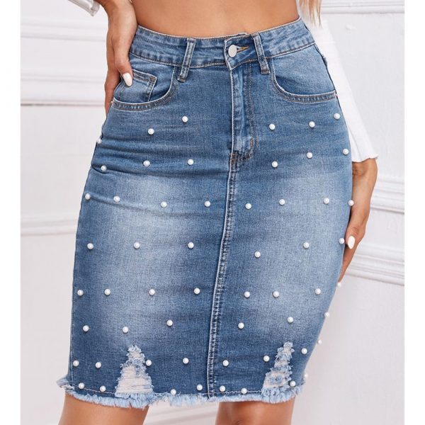 Ladies Denim Skirt - 2