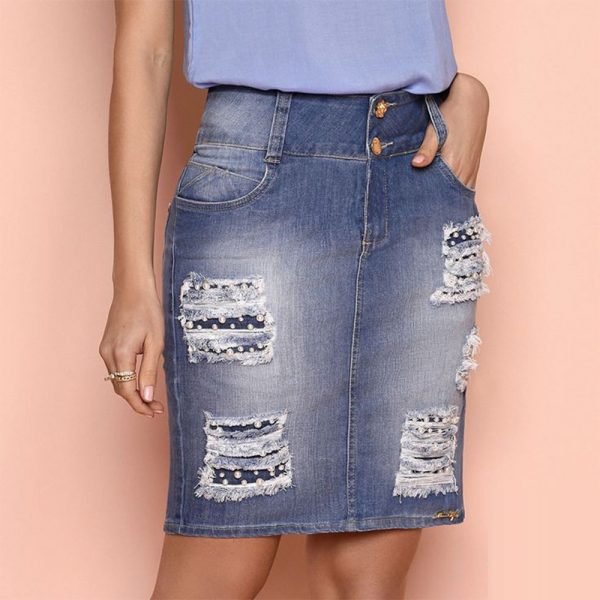 Ladies Denim Skirt - 1