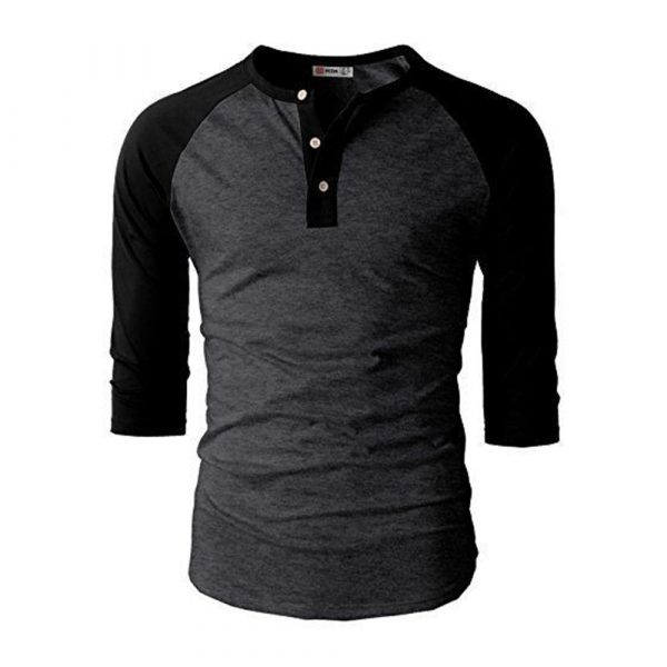 Mens Henley Shirt - 1